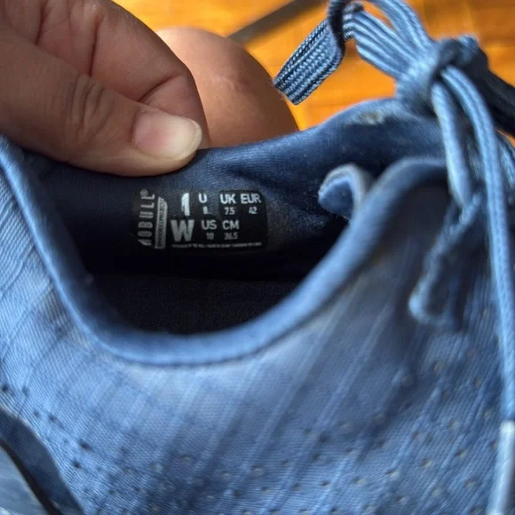 NOBULL Ripstop Runner shoes in Iridescent Blue. - Picture 10 of 13